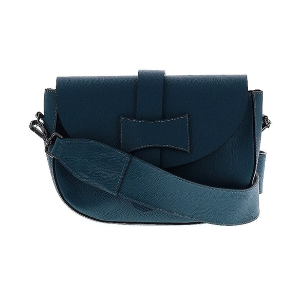 Manifatture Campane GENUINE LEATHER Crossbody Bag - Picture 2 of 7